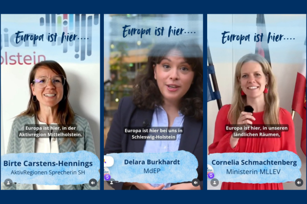 Europa ist hier. Birte Carstens-Henning, Delara Burkhardt, Cornelia Schmachtenberg